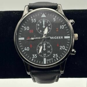 Black Miger Men’s Watch
